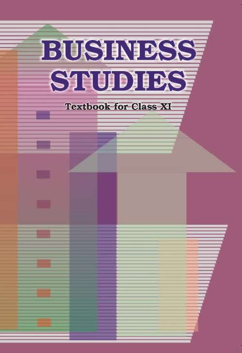 Book cover of Business Studies class 11 - NCERT (2019)