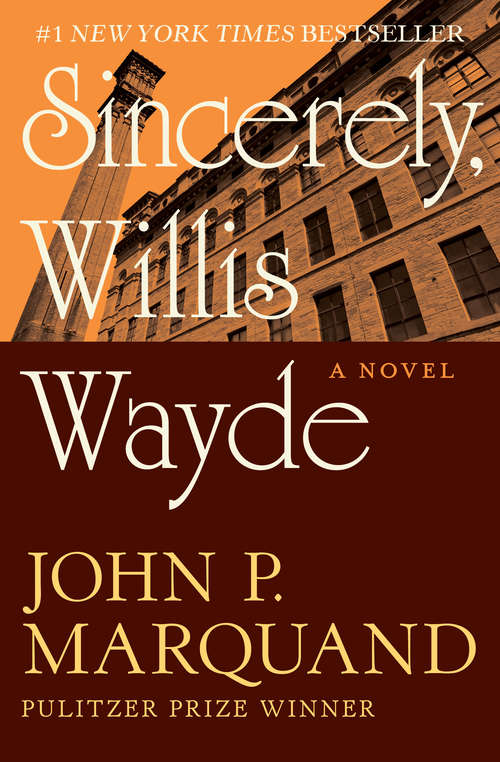 Book cover of Sincerely, Willis Wayde