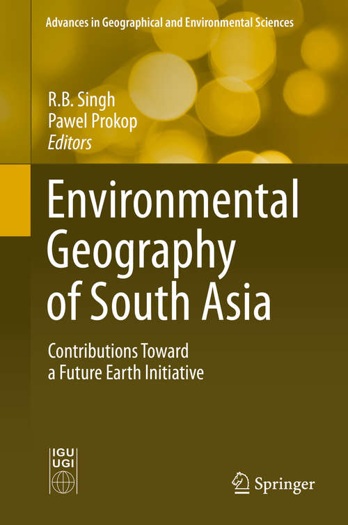 Book cover of Environmental Geography of South Asia