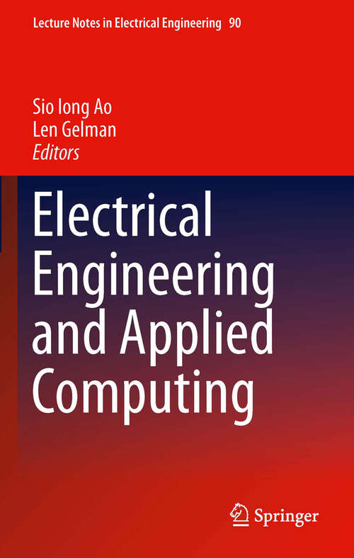 Book cover of Electrical Engineering and Applied Computing