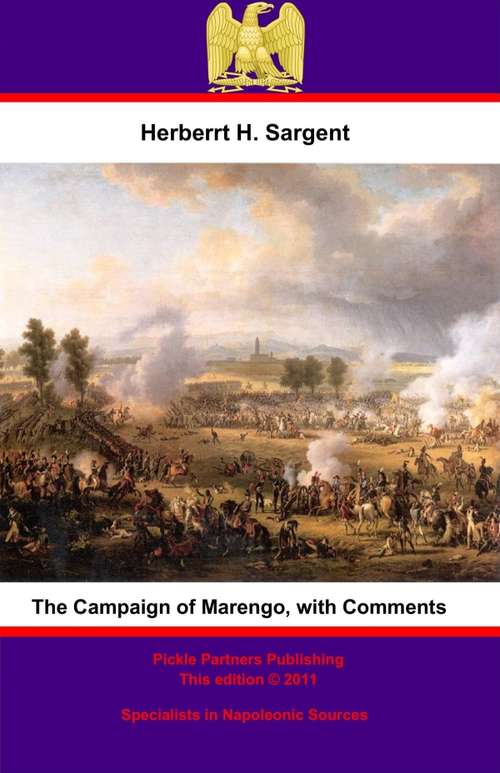 Book cover of The Campaign of Marengo, with Comments.