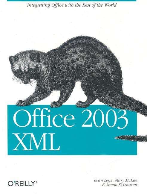 Book cover of Office 2003 XML