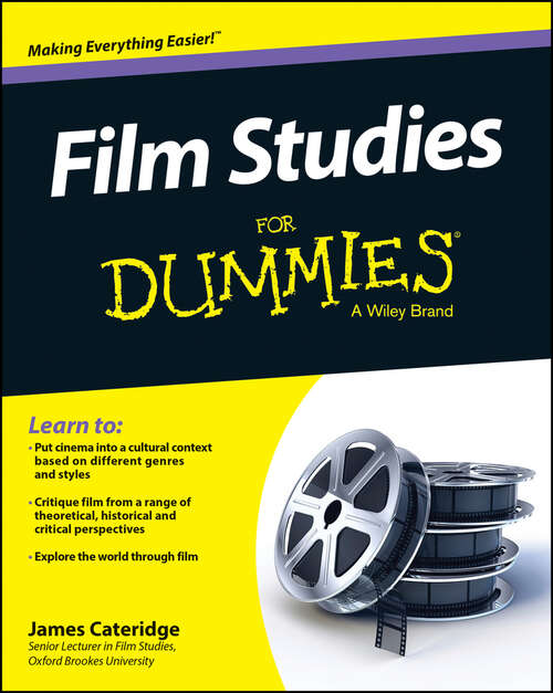 Book cover of Film Studies For Dummies