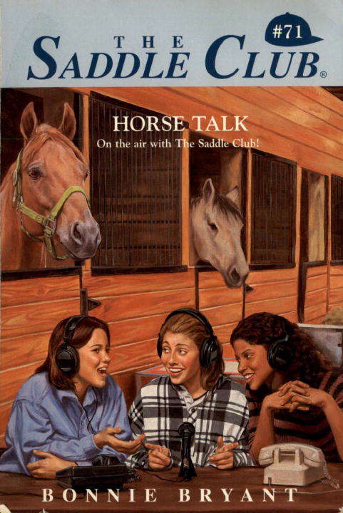 Book cover of Horse Talk (Saddle Club #71)