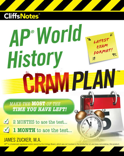 Book cover of CliffsNotes AP World History Cram Plan