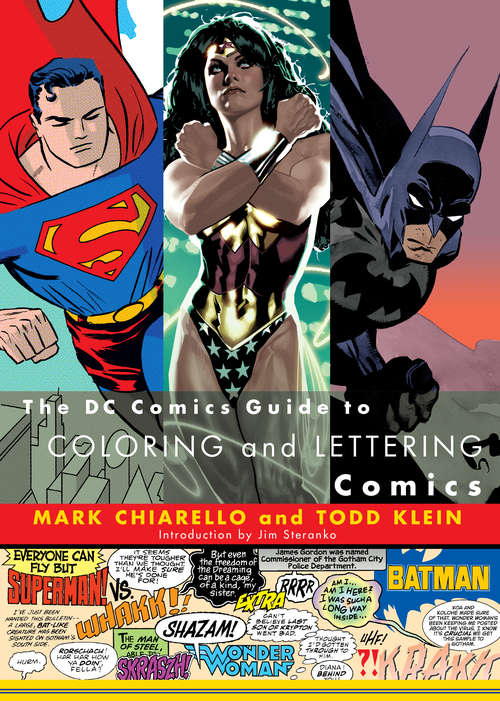 Book cover of The DC Comics Guide to Coloring and Lettering Comics