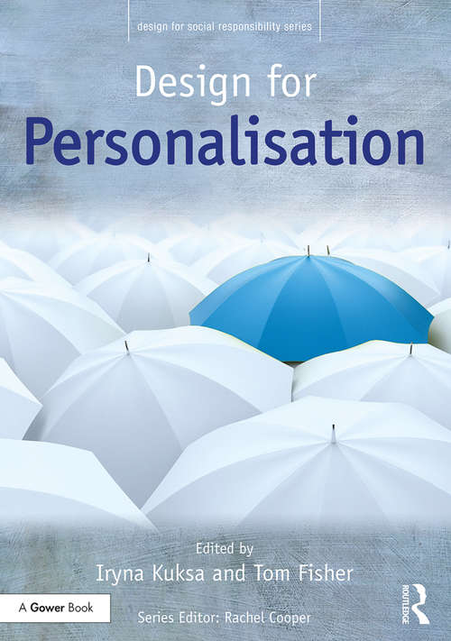 Book cover of Design for Personalisation (Design for Social Responsibility)