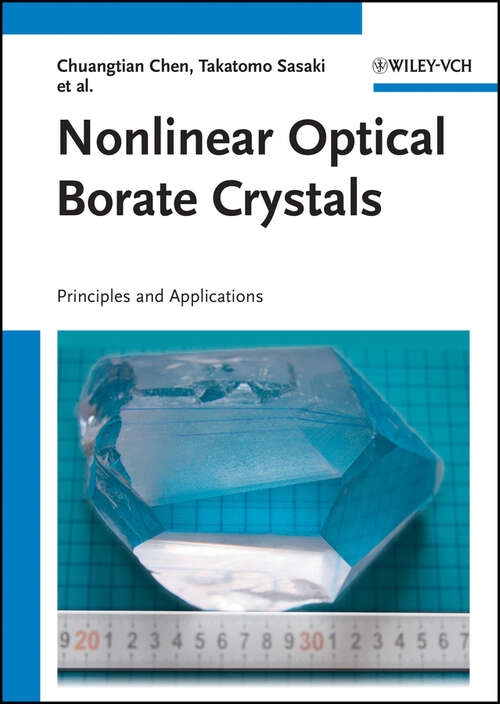 Book cover of Nonlinear Optical Borate Crystals: Principals and Applications