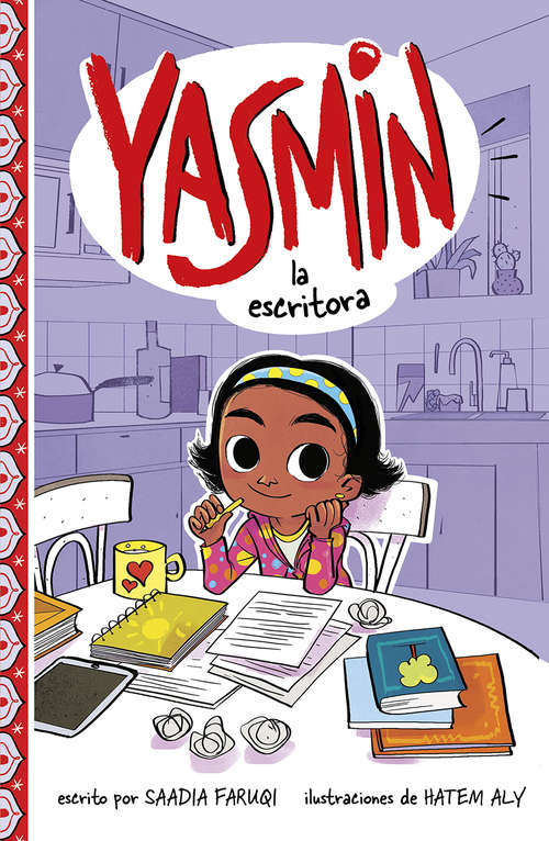 Book cover of Yasmin la escritora (Yasmin en español)