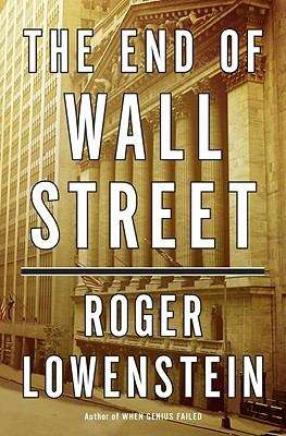 Book cover of The End of Wall Street