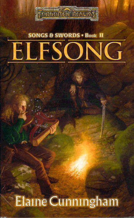 Book cover of Elfsong (Forgotten Realms: Harpers #8)