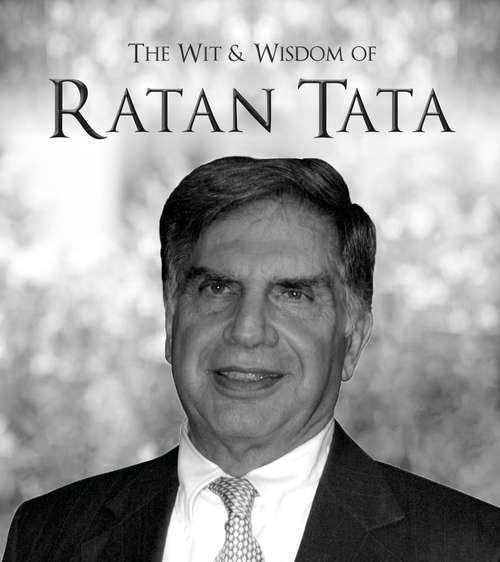 Book cover of The Wit & Wisdom of Ratan Tata