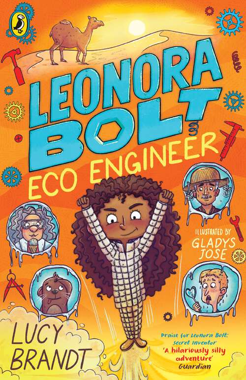 Book cover of Leonora Bolt: Eco Engineer (Leonora Bolt: Secret Inventor #3)