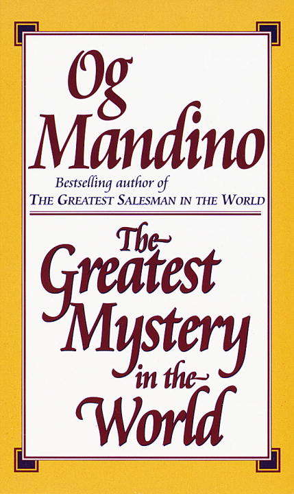 Book cover of Greatest Mystery in the World