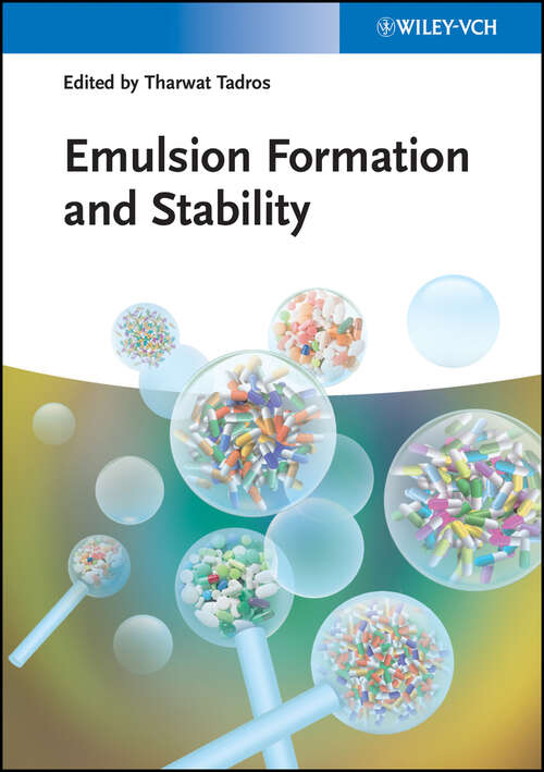 Book cover of Emulsion Formation and Stability