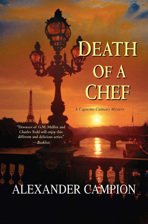 Book cover of Death of a Chef