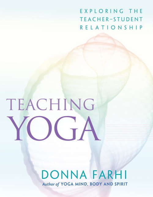 Book cover of Teaching Yoga