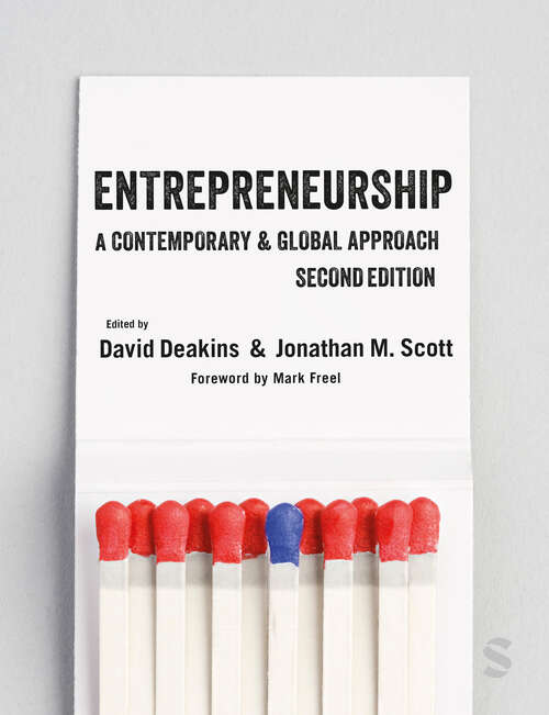 Book cover of Entrepreneurship: A Contemporary & Global Approach (Second Edition)