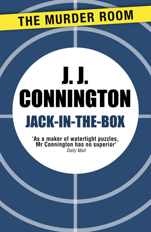 Book cover of Jack-in-the-Box (Murder Room #307)