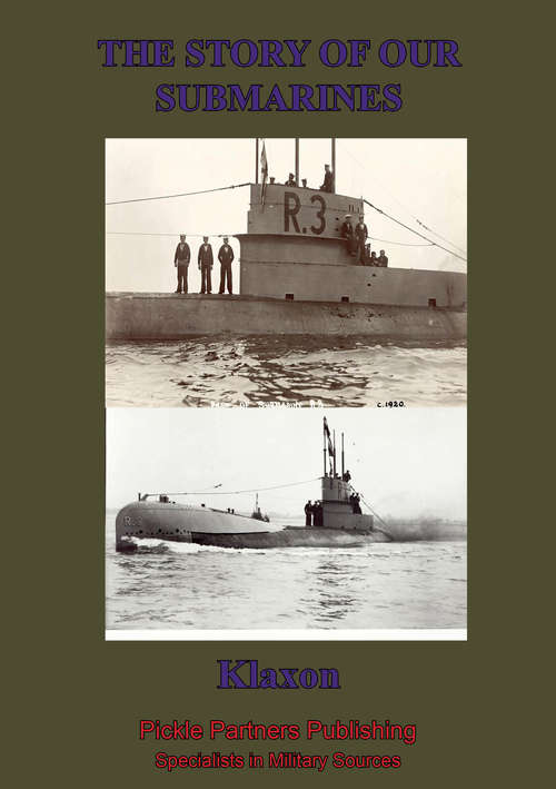 Book cover of The Story Of Our Submarines