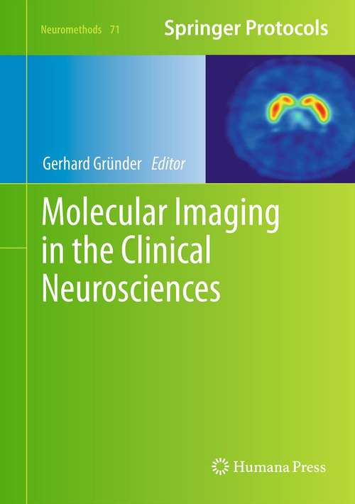 Book cover of Molecular Imaging in the Clinical Neurosciences