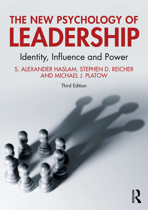 Book cover of The New Psychology of Leadership: Identity, Influence and Power (3)