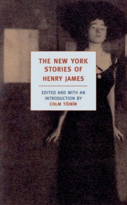 Book cover of The New York Stories of Henry James