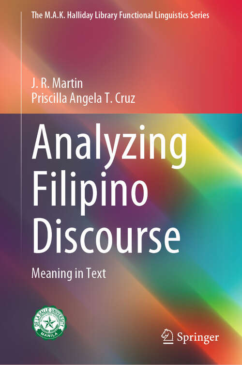 Book cover of Analyzing Filipino Discourse: Meaning in Text (The M.A.K. Halliday Library Functional Linguistics Series)