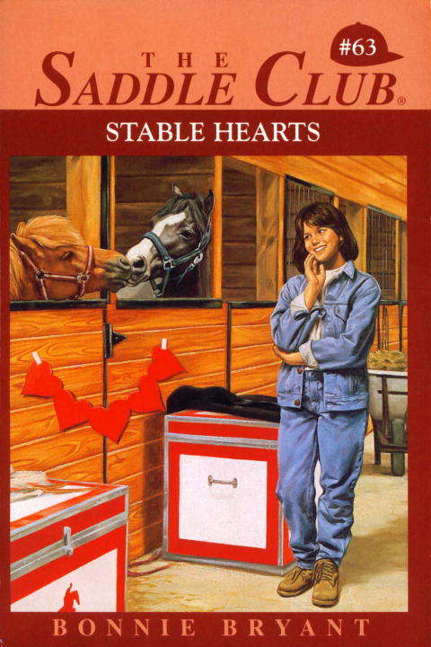 Book cover of Stable Hearts (Saddle Club #63)