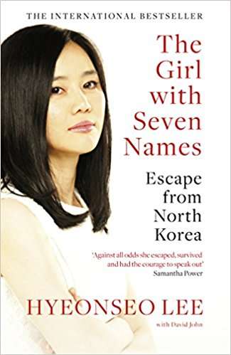 Book cover of The Girl With Seven Names