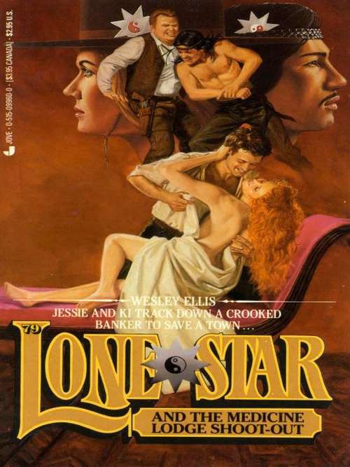 Book cover of Lone Star and the Medicine Lodge Shoot-Out (Lone Star #79)