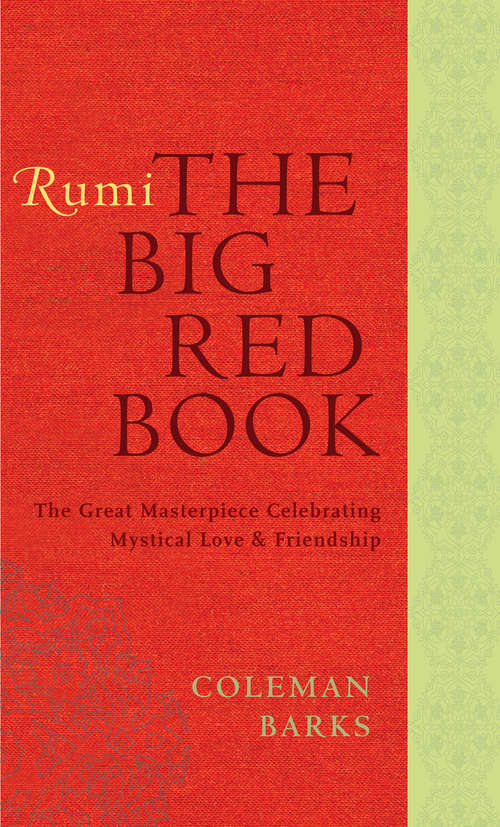 Book cover of Rumi: The Big Red Book