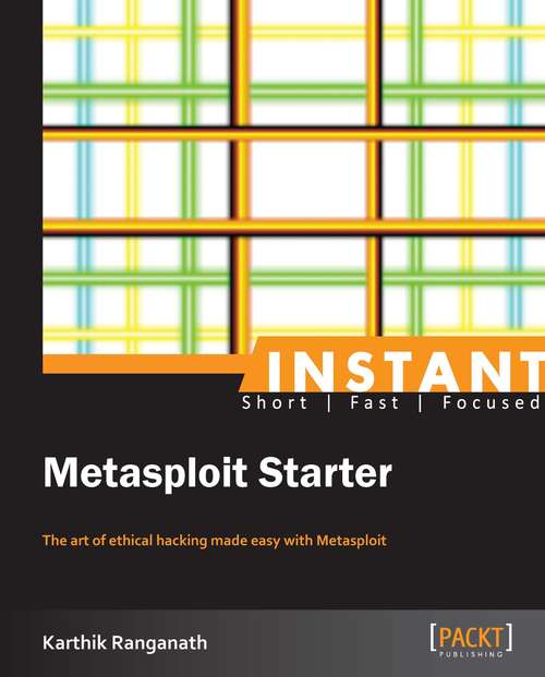 Book cover of Instant Metasploit Starter