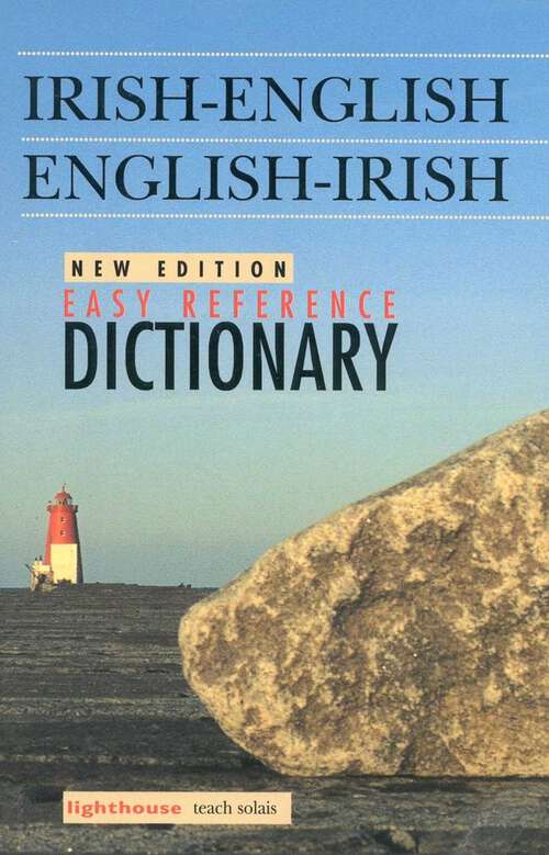 Book cover of Irish-English/English-Irish Easy Reference Dictionary