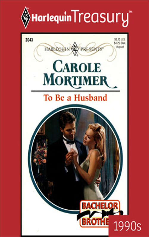 Book cover of To Be a Husband