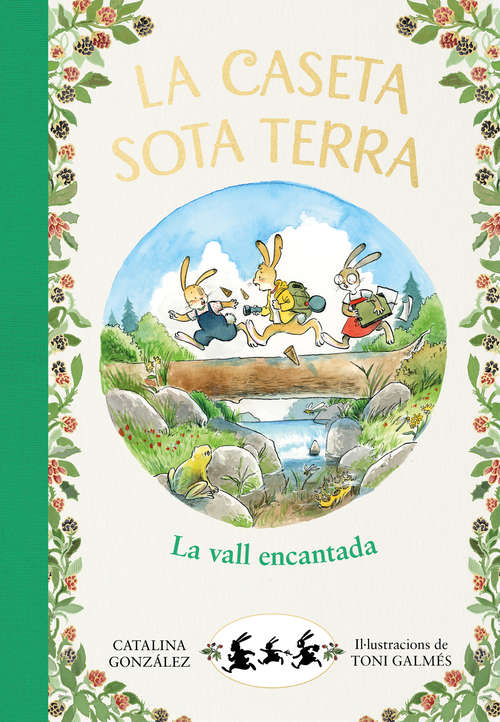 Book cover of La vall encantada (La caseta sota terra 3) (La caseta sota terra: Volumen 3)