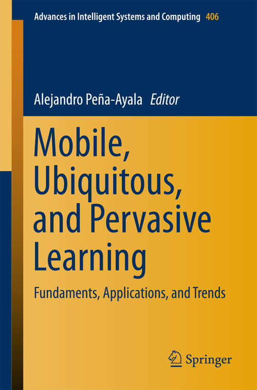 Book cover of Mobile, Ubiquitous, and Pervasive Learning