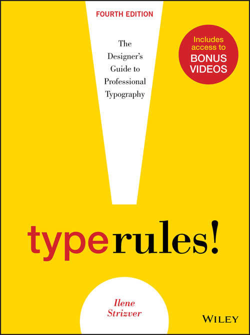 Book cover of Type Rules!