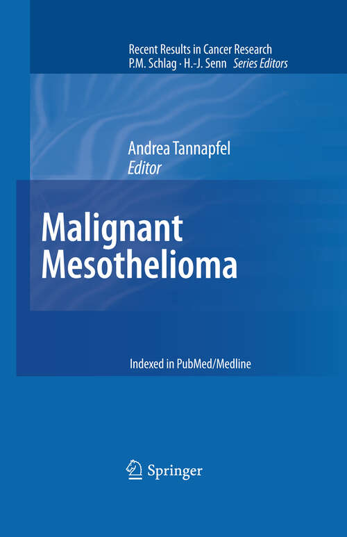 Book cover of Malignant Mesothelioma