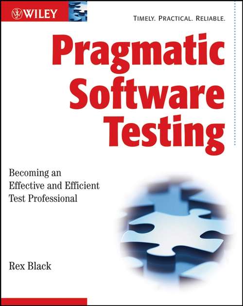 Book cover of Pragmatic Software Testing