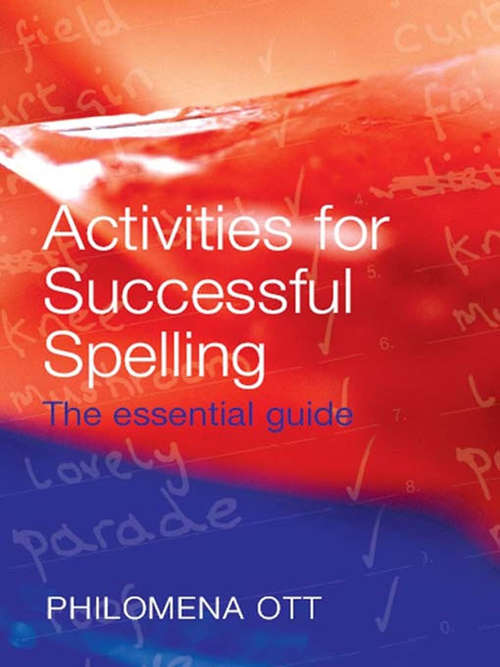 Book cover of Activities for Successful Spelling: The Essential Guide
