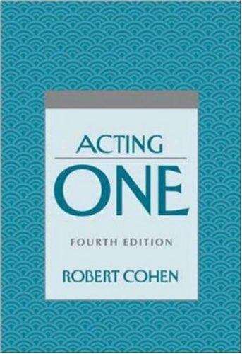 Book cover of Acting One (4th edition)