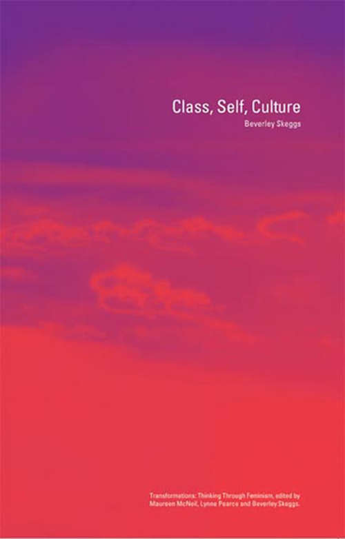 Class, Self, Culture