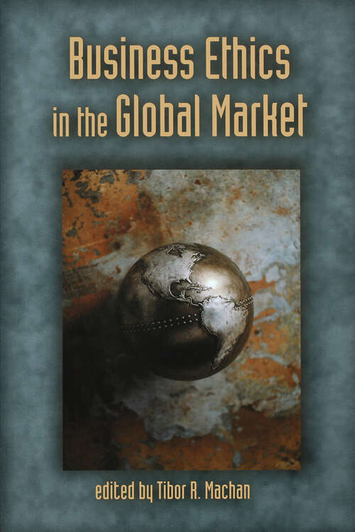 Book cover of Business Ethics in the Global Market