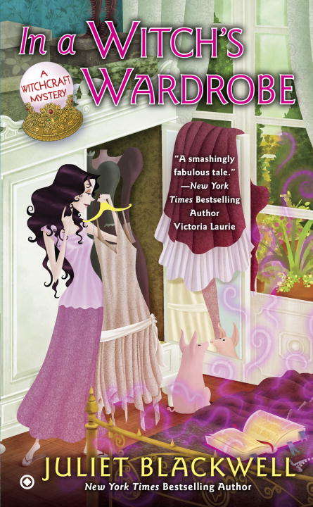 Book cover of In a Witch's Wardrobe (Witchcraft Mystery Series #4)