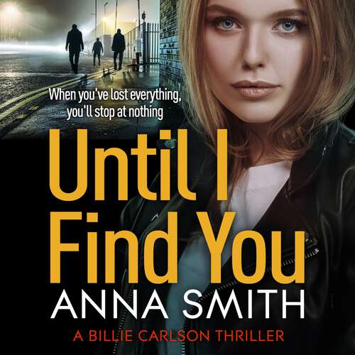 Book cover of Until I Find You (Billie Carlson #1)