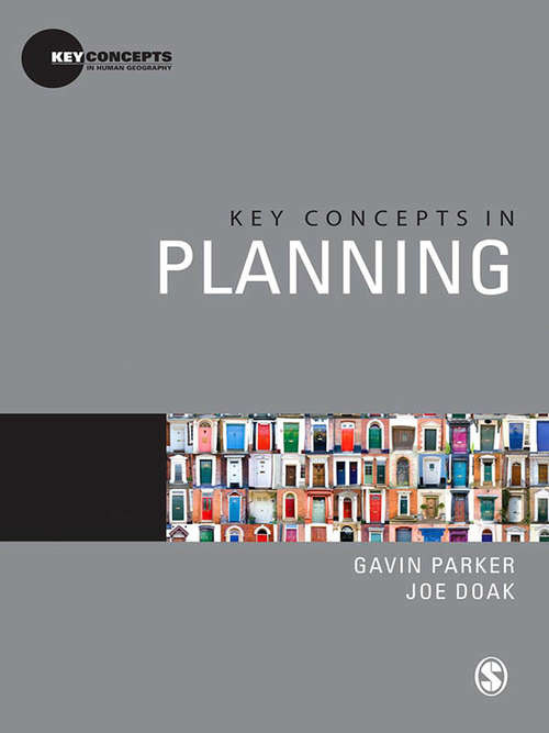 Book cover of Key Concepts in Planning (Key Concepts in Human Geography)