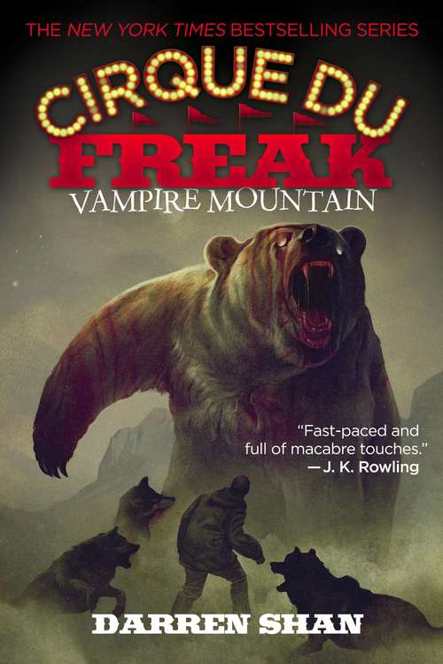 Book cover of Vampire Mountain: The Saga Of Darren Shan #4) (Cirque Du Freak #4)
