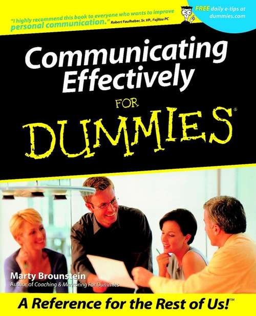 Communicating Effectively For Dummies (For Dummies Ser.)