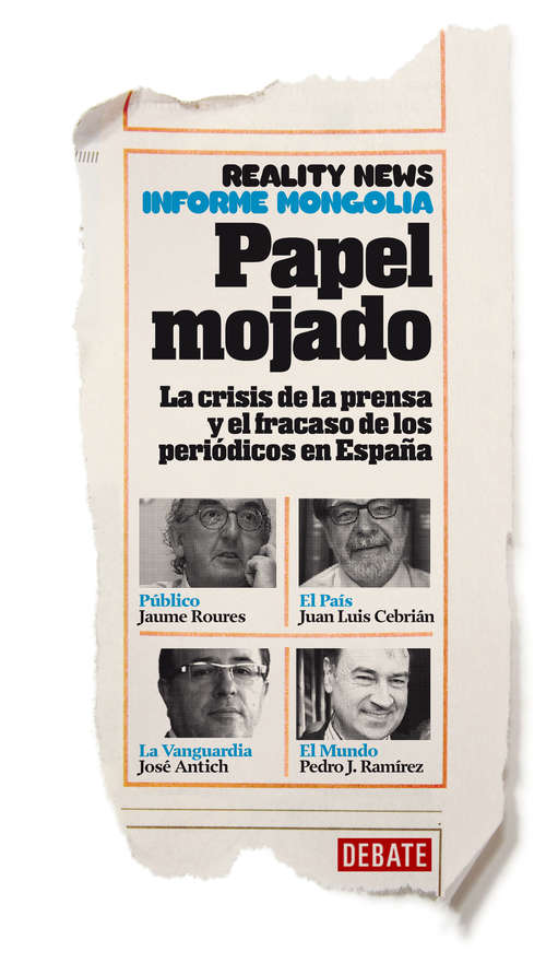 Book cover of Papel mojado: Reality News/mongolia (2)